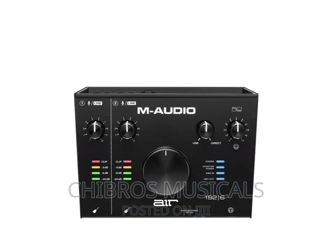 M-Audio Air 192/6 Usb 2×2 Audio Interface With Midi