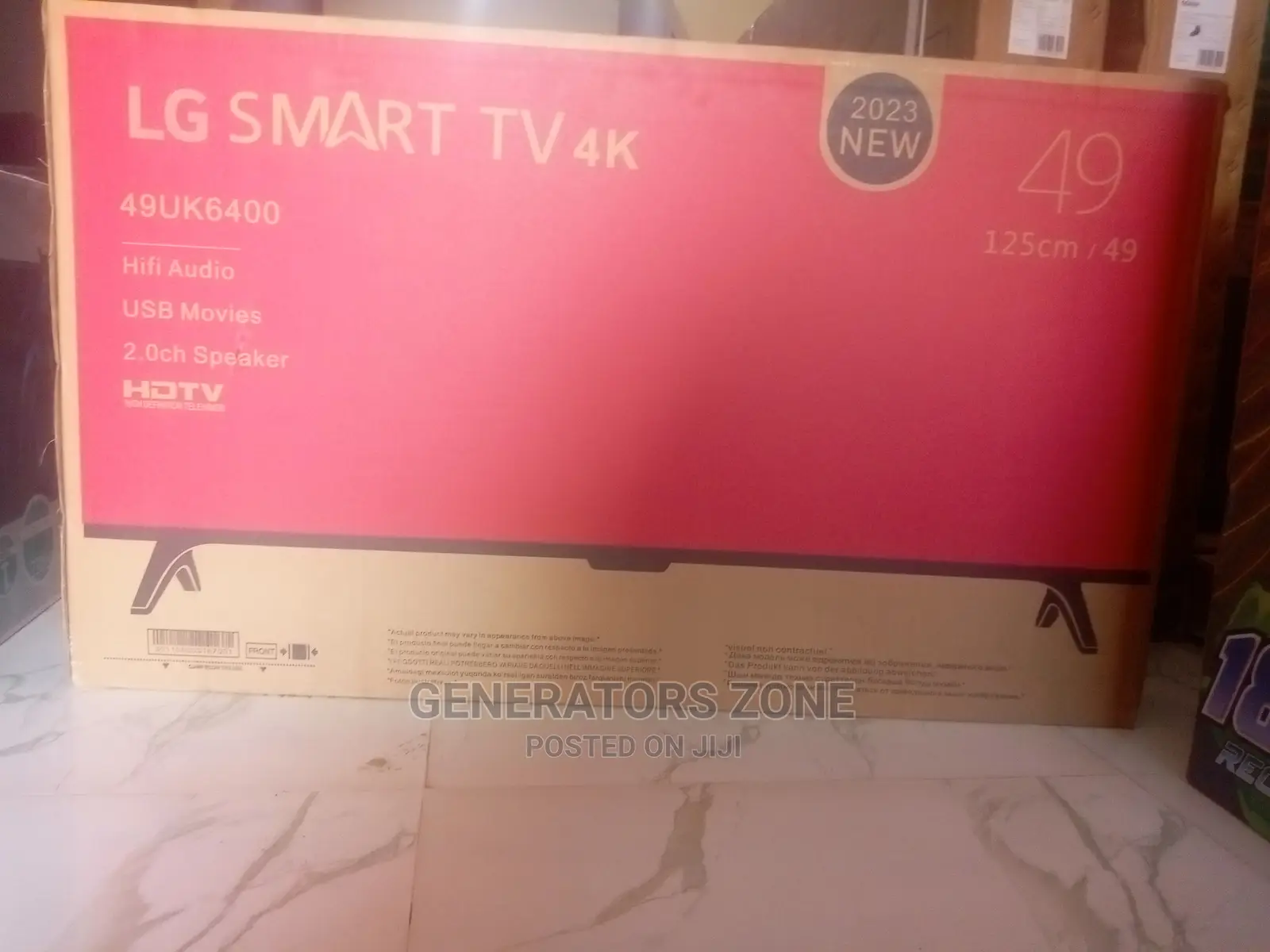LG TV 49 in Smart Television With Internet Features With USB
