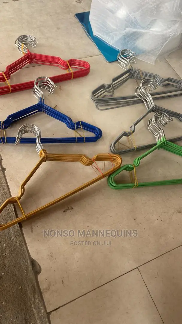 Kids Coated Hangers Of Different Colours