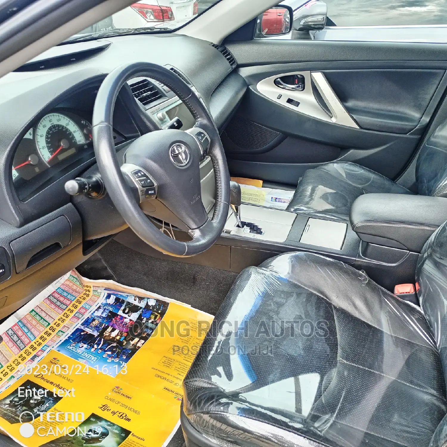 Toyota Camry 2.4 SE Automatic 2008 Gray