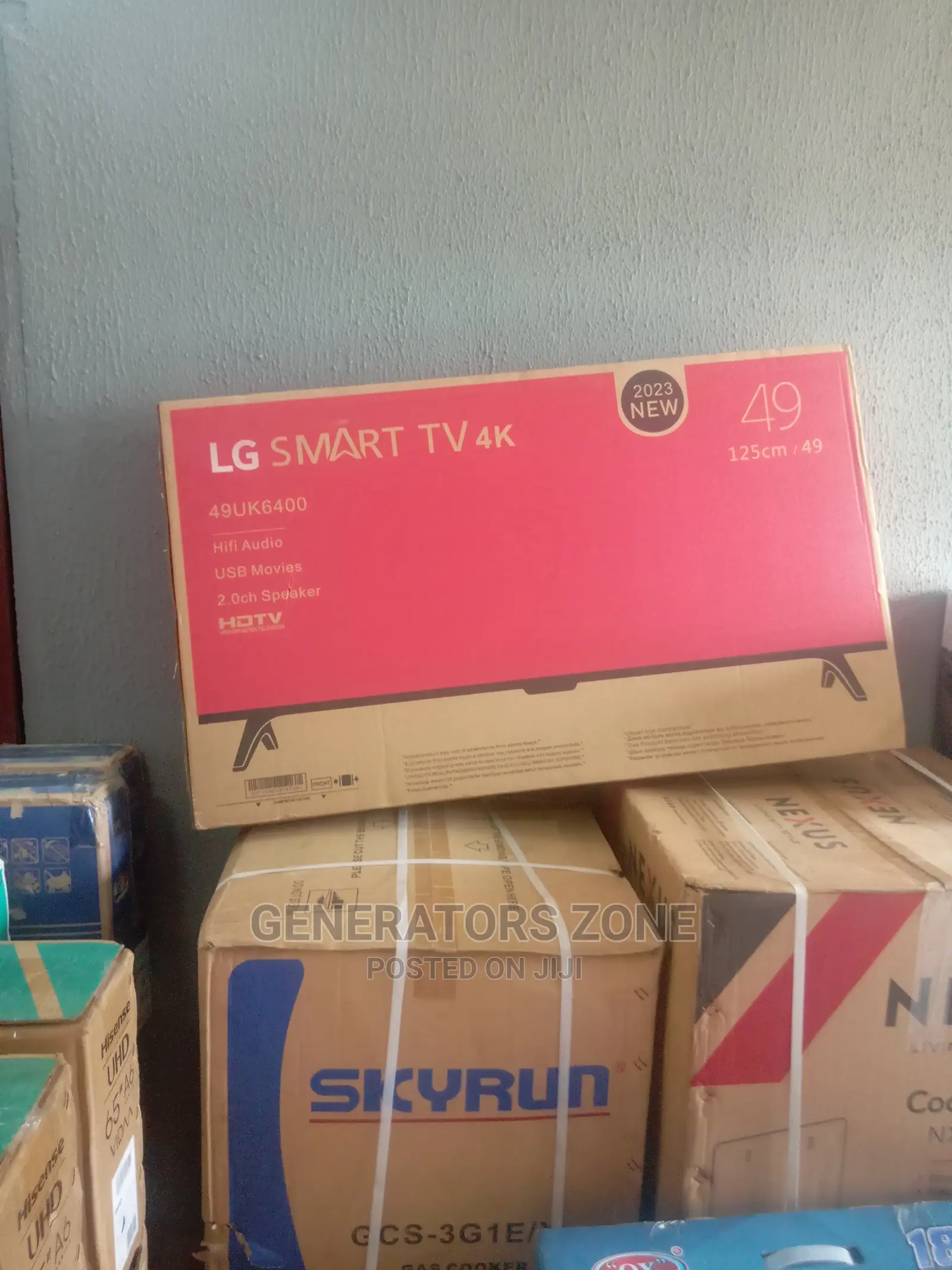 Lg-49-Inch (Brand New) Smart (Tv()(Uhd)