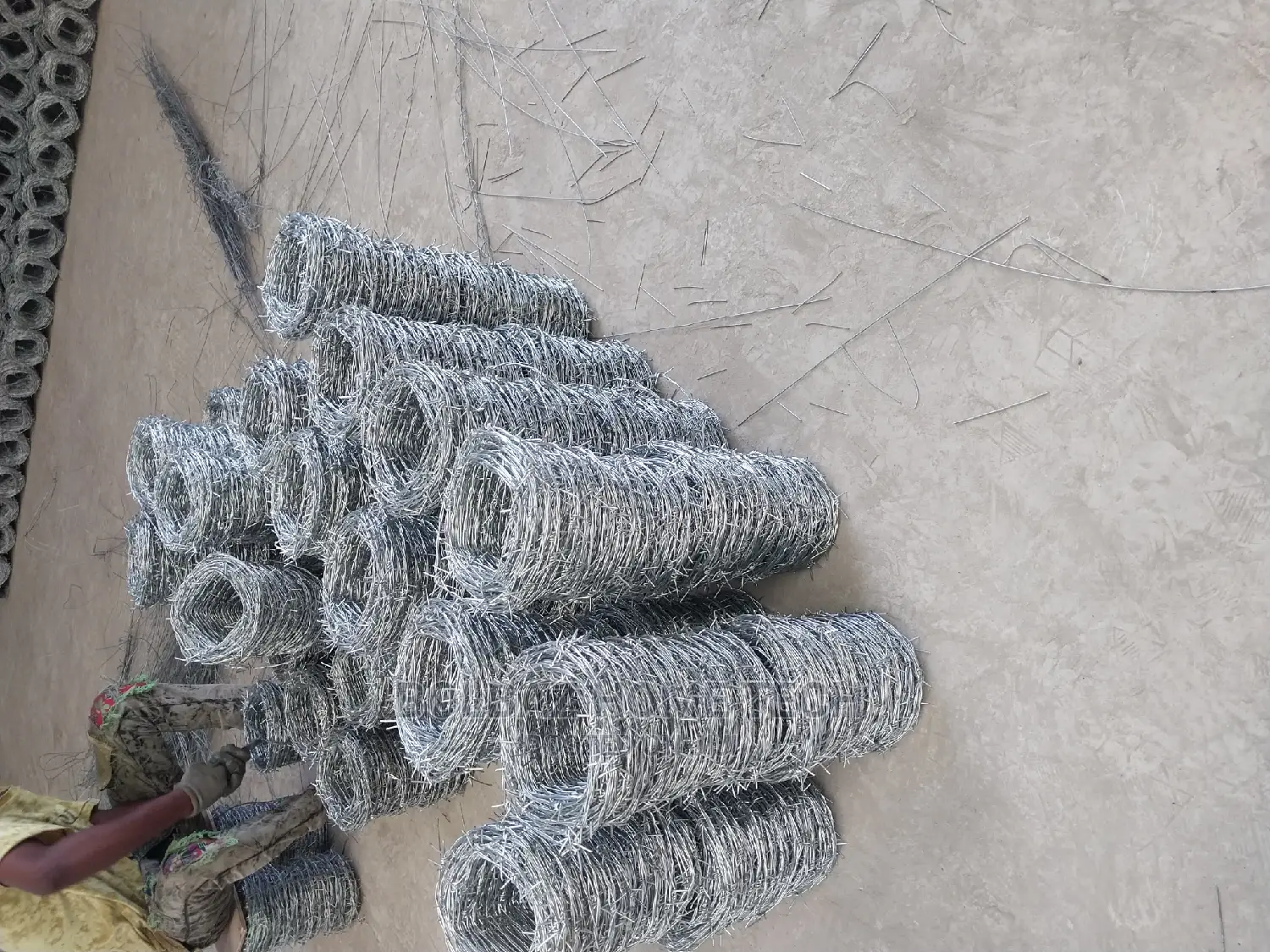 Barb-Wire; For Farmland and Cattle