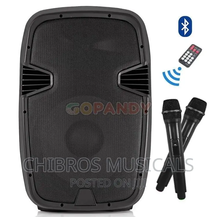 Matushi PA 15N 15′′ Portable Public Address System With Equa