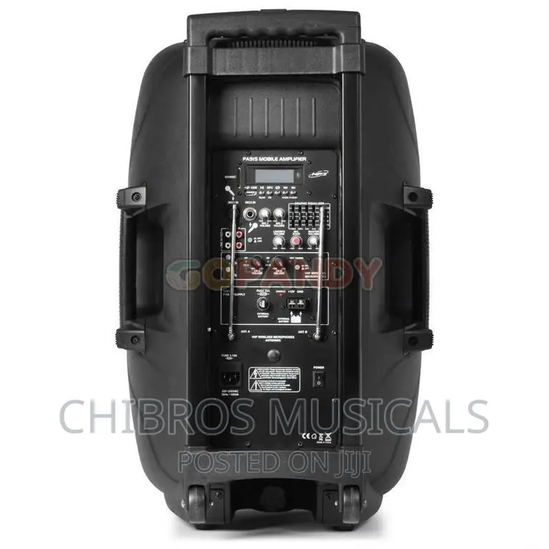 Matushi PA 15N 15′′ Portable Public Address System With Equa