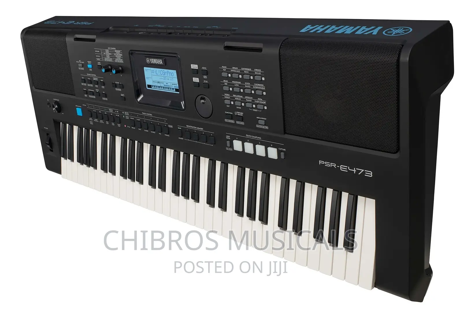 Yamaha PSR-E473 61-Key Touch-Sensitive Portable Keyboard