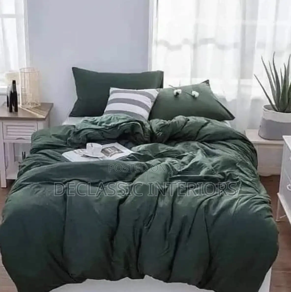 Lilac Pin Tuck Duvet