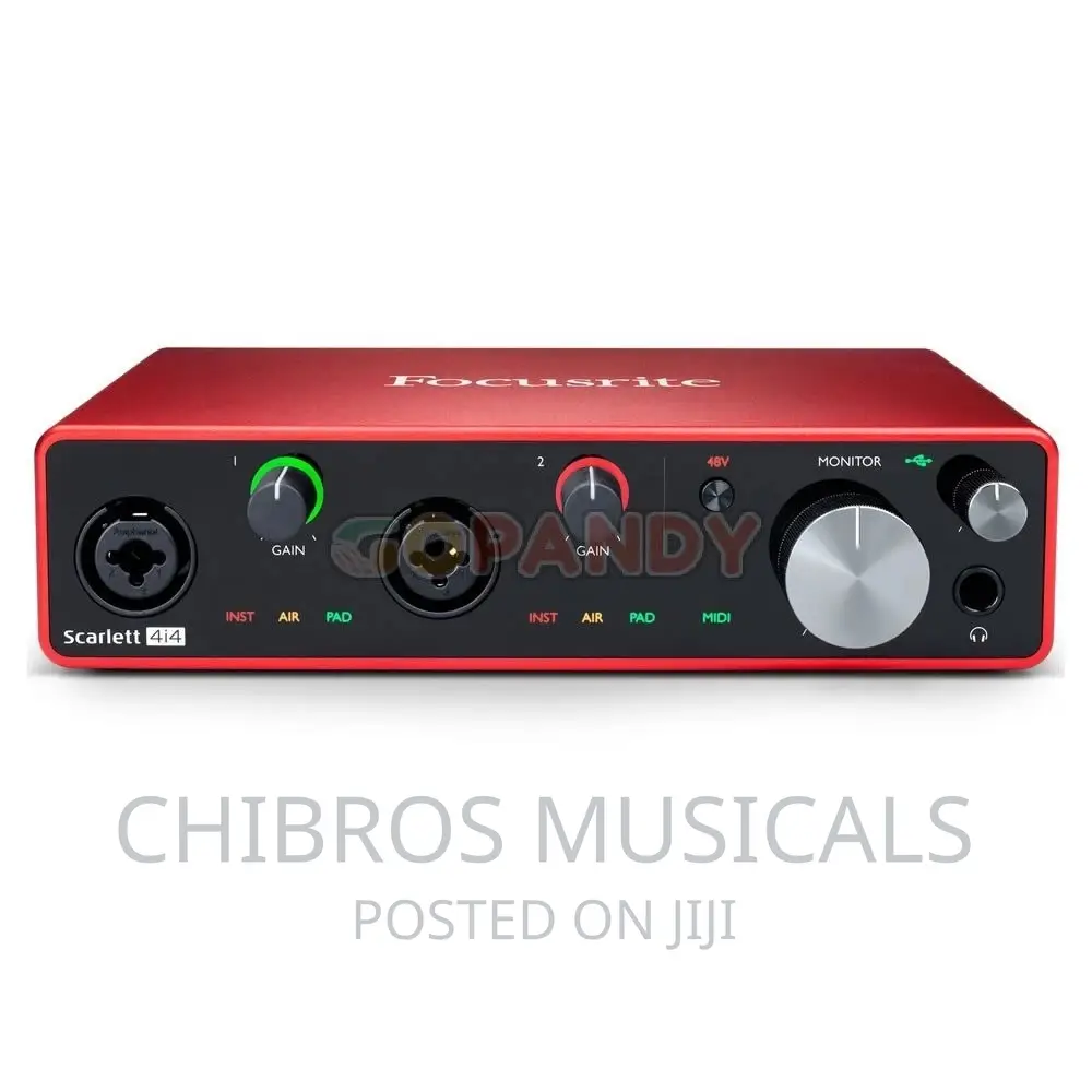 Focusrite Scarlett 2i2 3rd Generation USB Audio Interface
