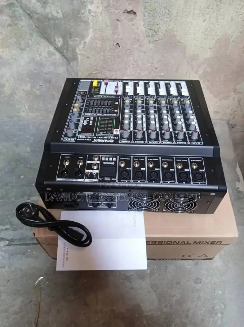 6channel Yamaha Powered Flat Mixer