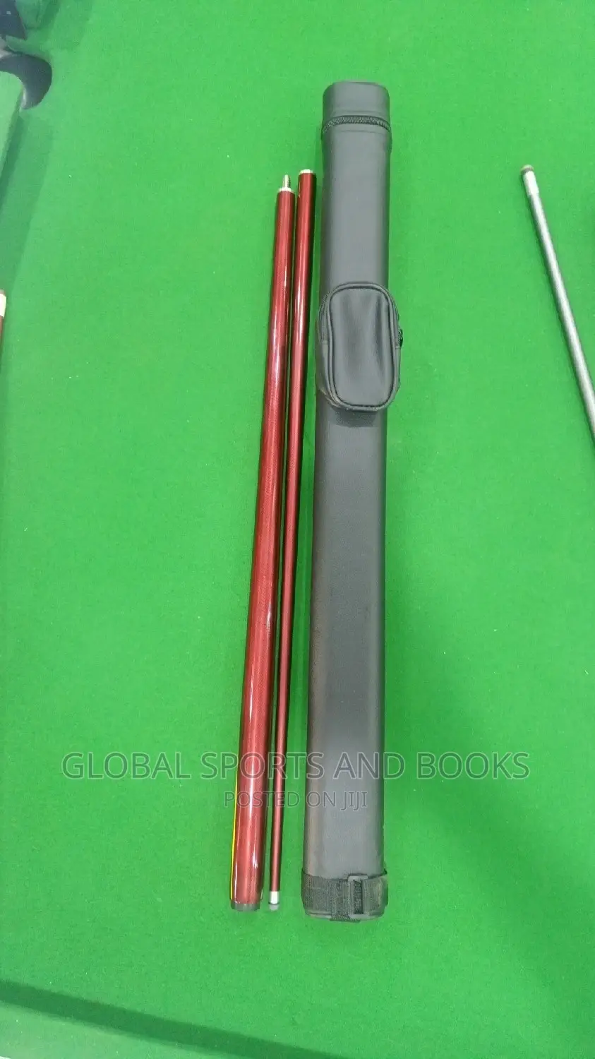 High Quality Snooker Stick and Leather Bag Case