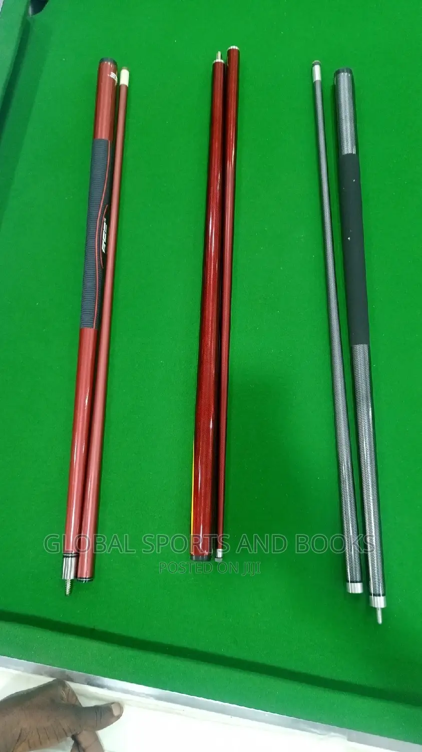High Quality Snooker Stick and Leather Bag Case
