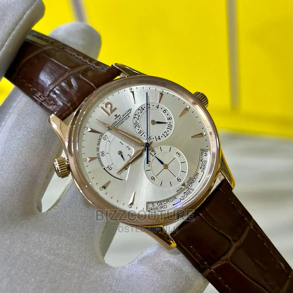 Original JAEGER - LECOULTRE Leather Strap Available in Store
