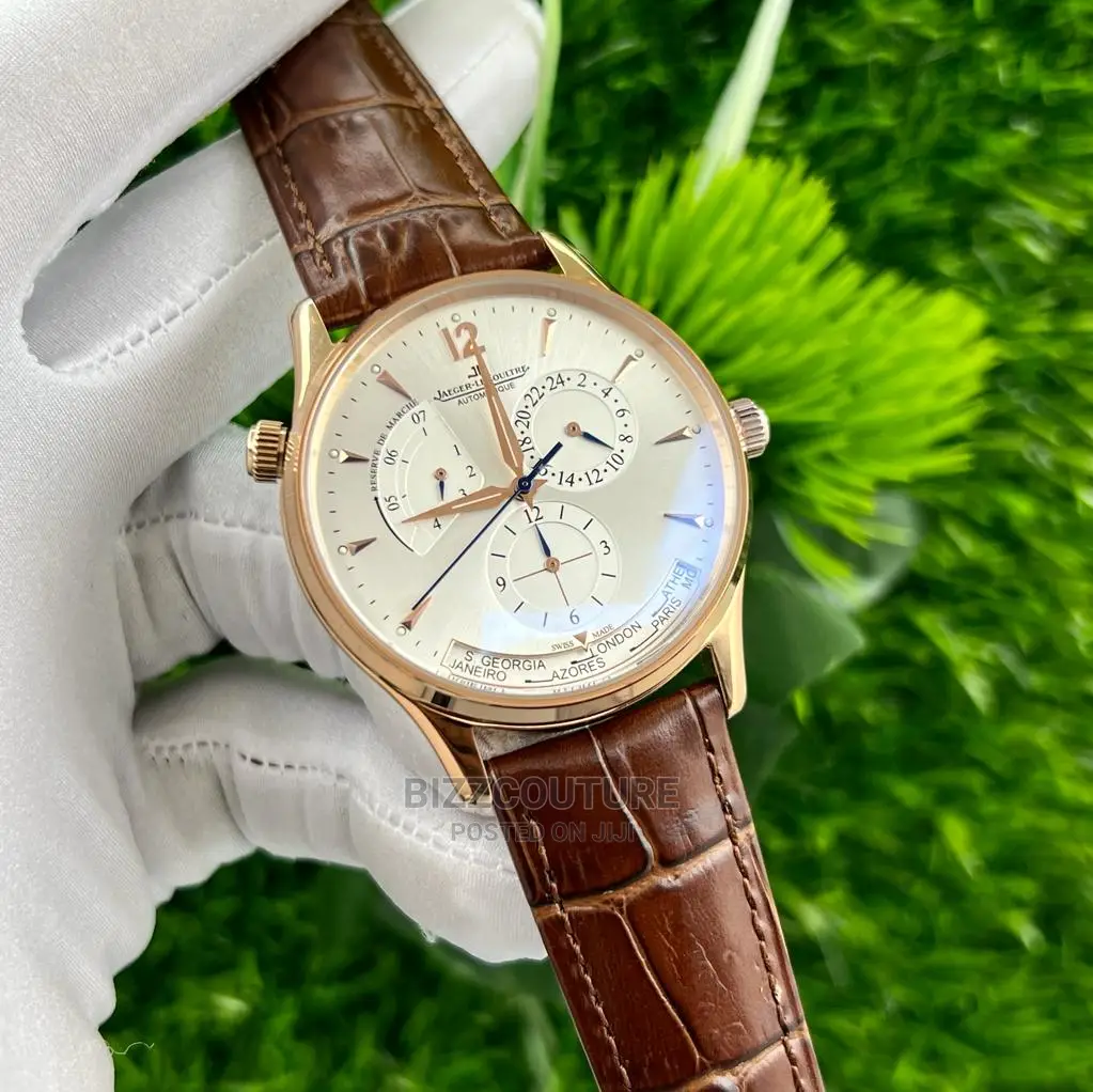 Original JAEGER - LECOULTRE Leather Strap Available in Store