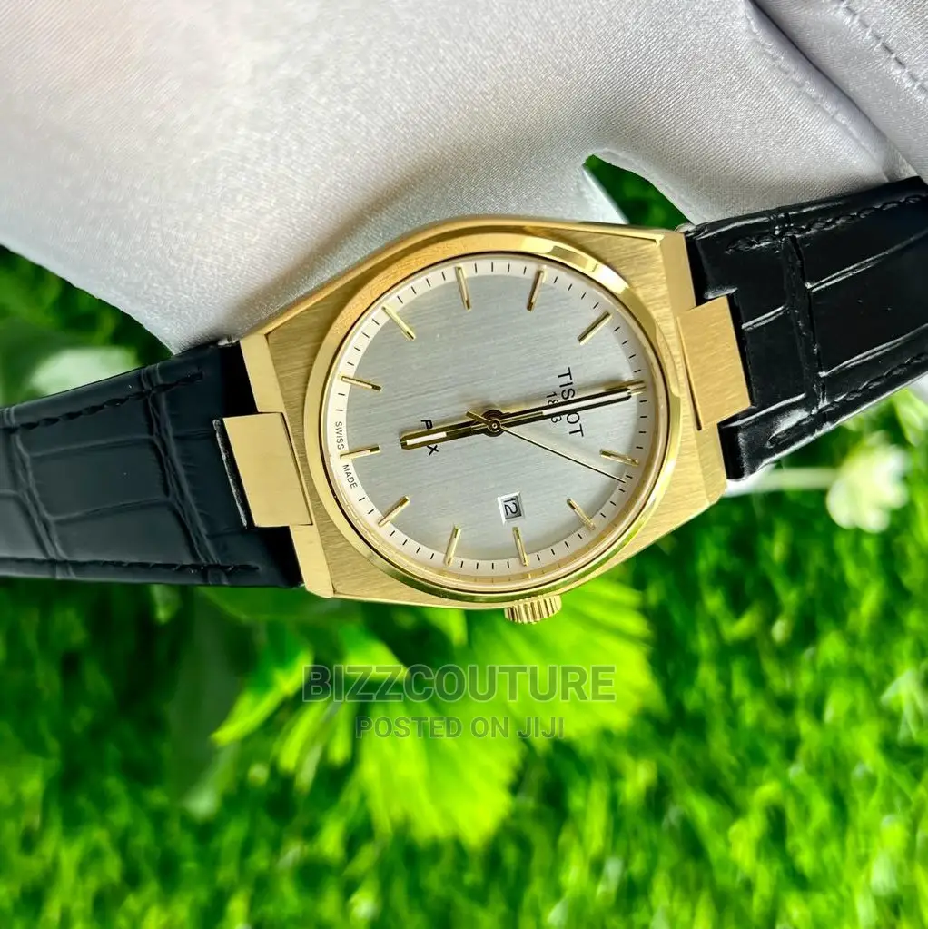 Original TISSOT Leather Strap Watch Available in Store