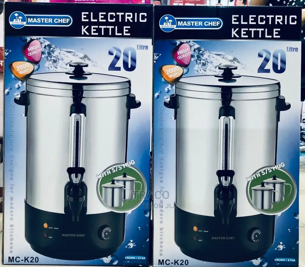 Master Chef Electric Kettle/Hot Water Dispenser 20l