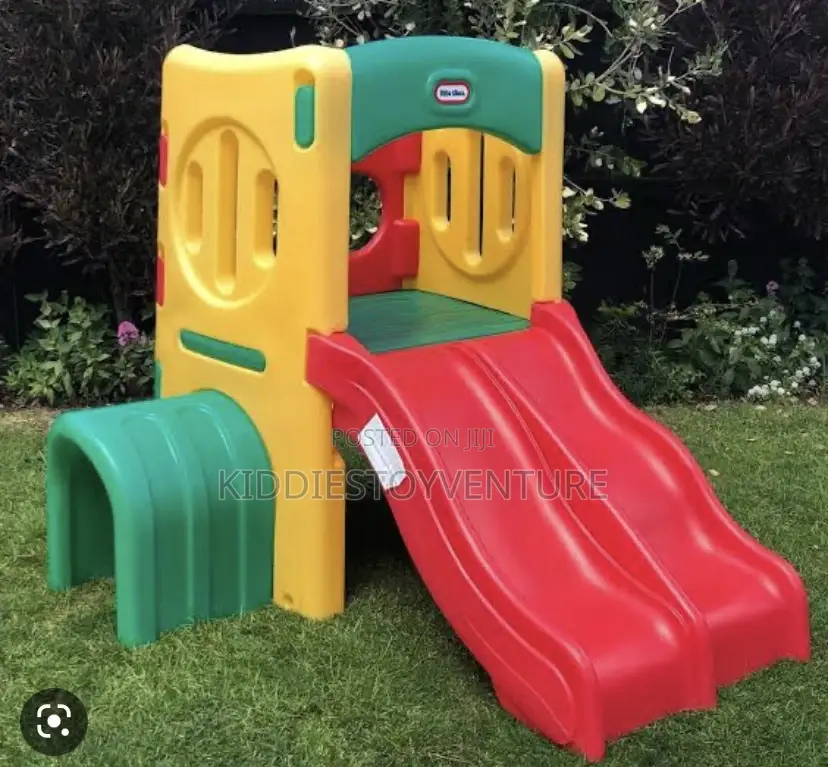 Tikes Twin Slide Tunnel Climber
