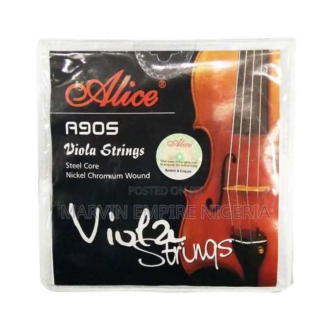Viola Strings Nickel Steel Core 1st-4th Full Set_ Alice A905
