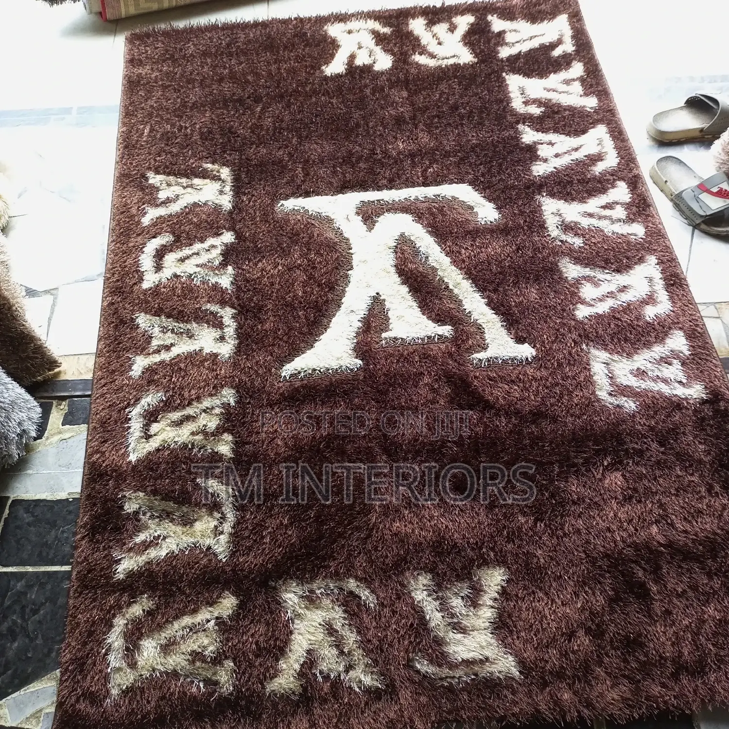 Tm Interiors Exclusive Turkey Brand Center Shaggy Rugs