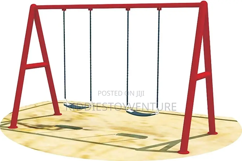 Playground Sport Equipment 2 Seater Swing Set
