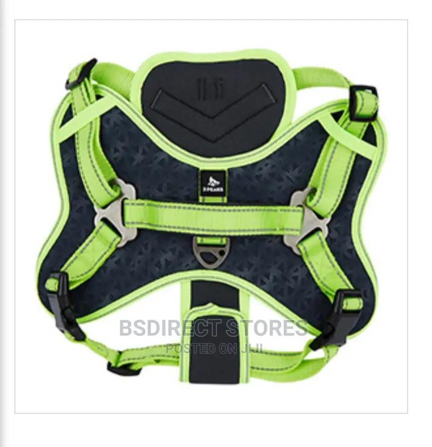 3 Peaks X- Trail Dog Reflective Trim Harness Grey MEDIUM
