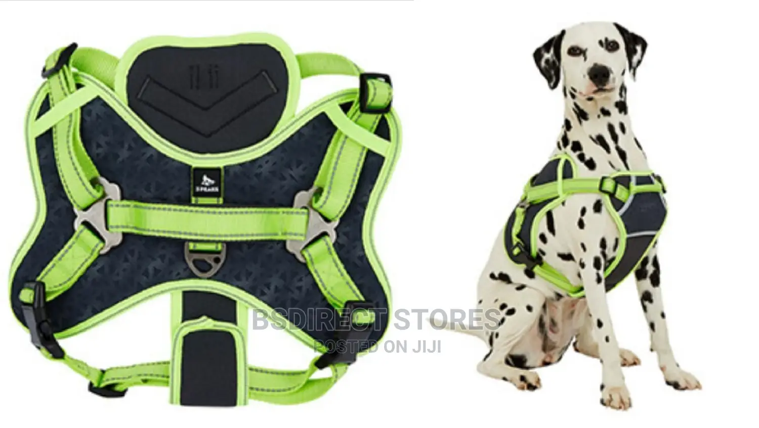 3 Peaks LARGE Grey X- Trail Dog Reflective Trim Harness