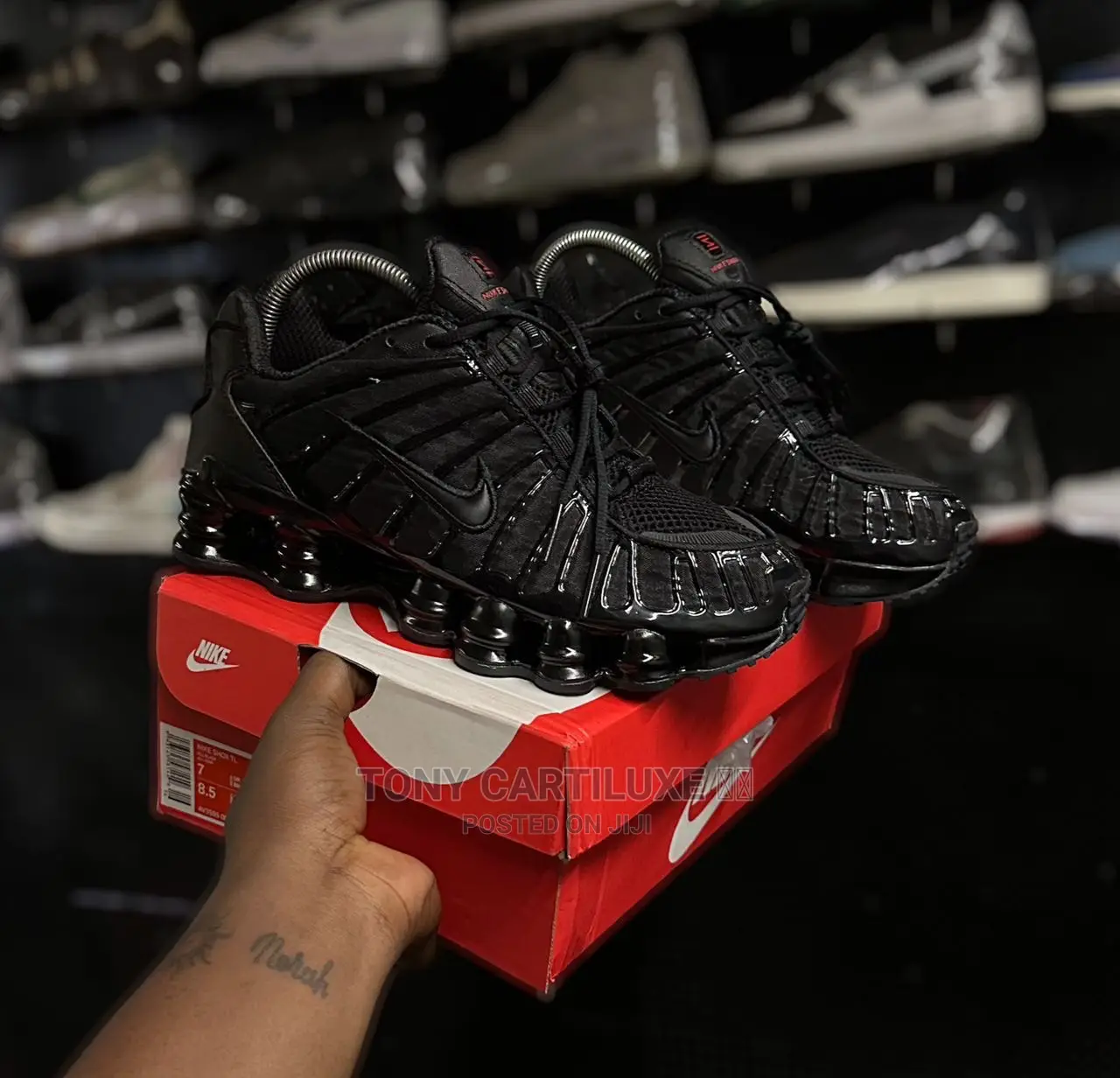 Nike SK Shox TL "Triple Black