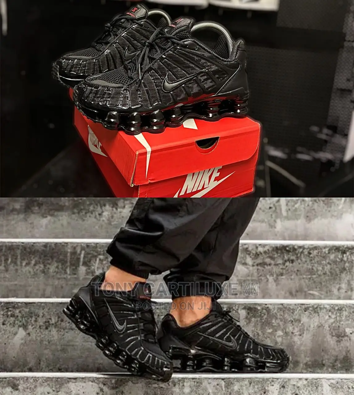 Nike SK Shox TL "Triple Black