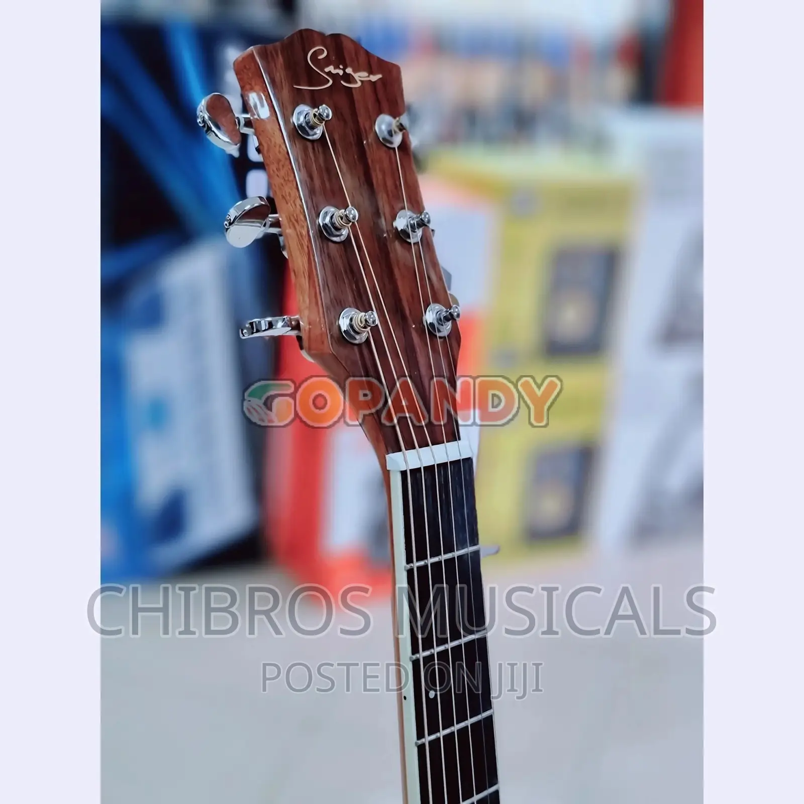 Smiger M-215 Walnut Series Electro Acoustic Guitar