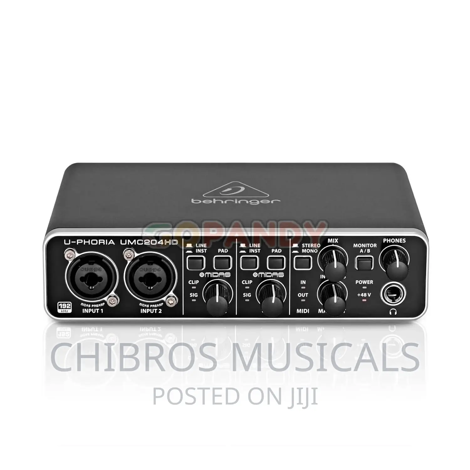 Behringer U-phoria UMC204HD – USB 2.0 Audio Interface