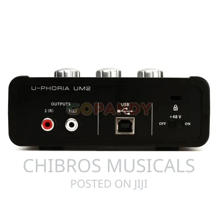 Behringer U-Phoria UM2 2×2 USB Audio Interface
