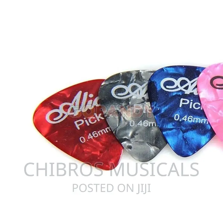Alice Tear Drop-Shaped Guitar Picks Plectrum – 6 Pieces