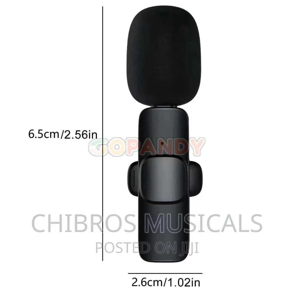 Rechargeable Wireless Lavalier Microphone for Andriod Type C