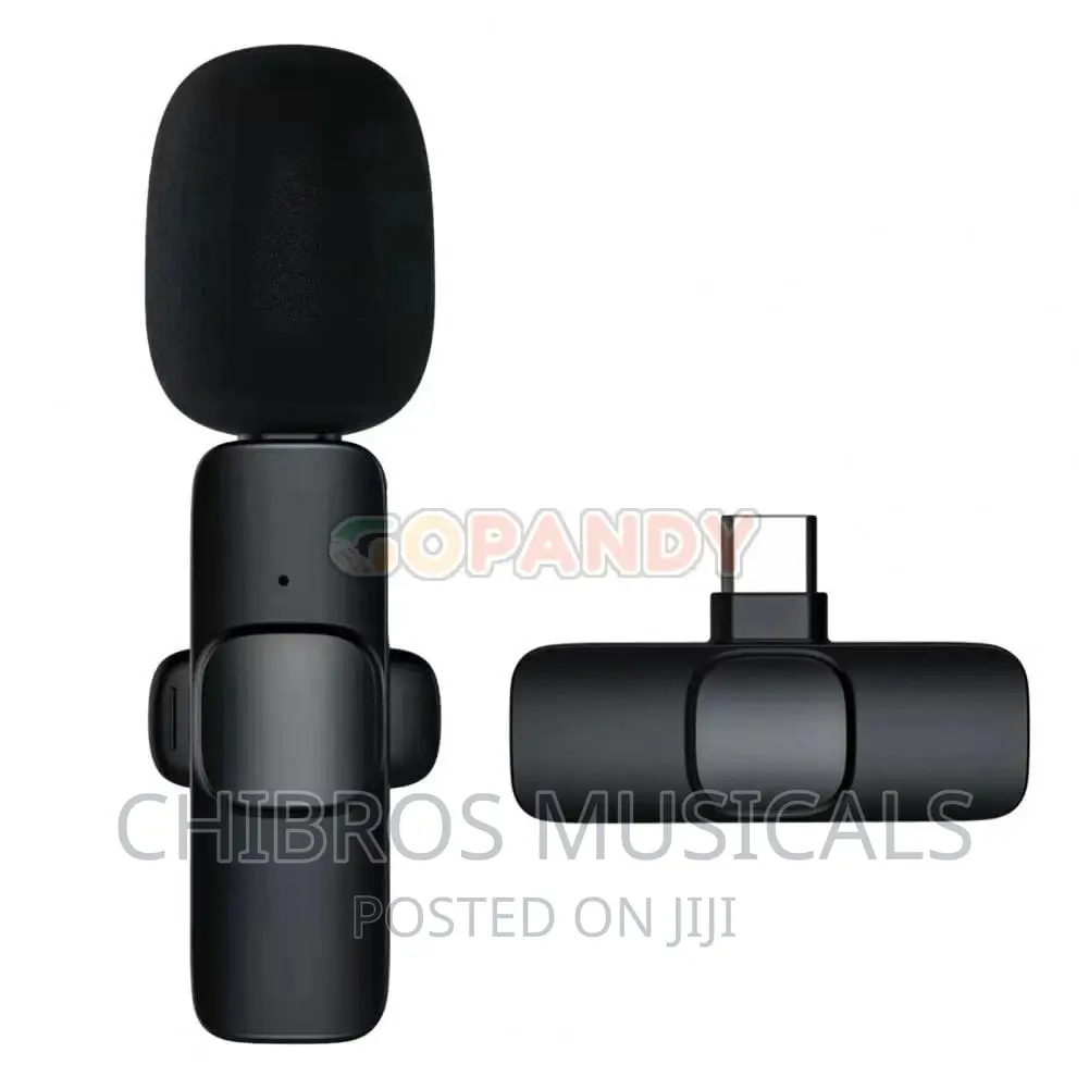 Rechargeable Wireless Lavalier Microphone for Andriod Type C