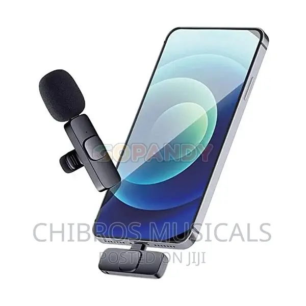 Rechargeable Wireless Lavalier Microphone for Andriod Type C