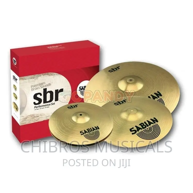 Sabian SBR Crash Cymbal and Hi-Hat Performance Pack