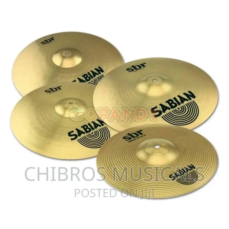 Sabian SBR Crash Cymbal and Hi-Hat Performance Pack