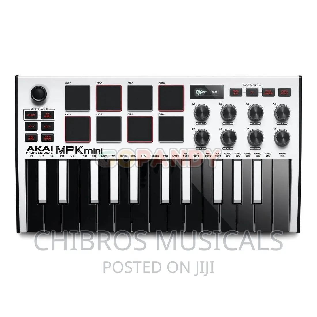 Akai Professional MPK Mini MKIII 25key MIDI Controller White