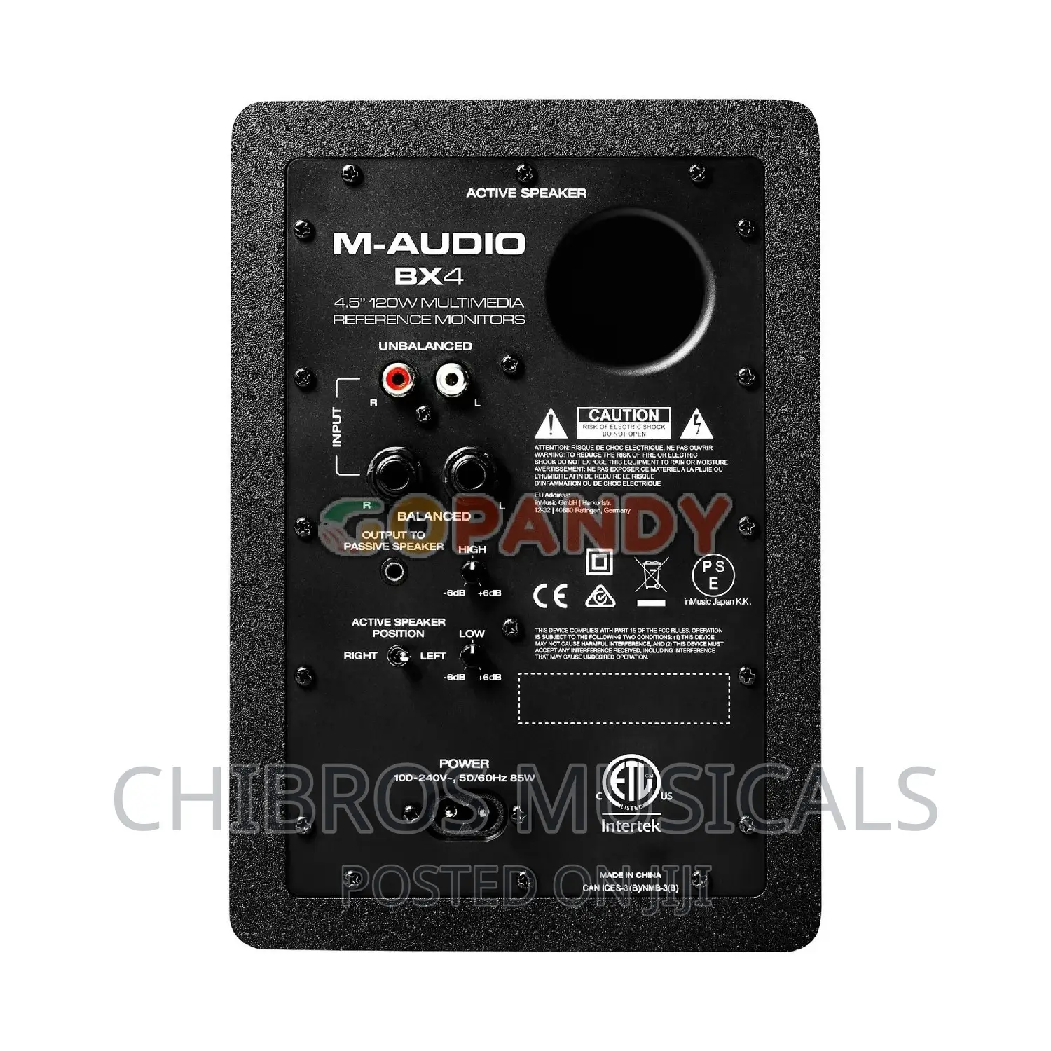 M-Audio BX4 Studio Monitor Speakers – Pair