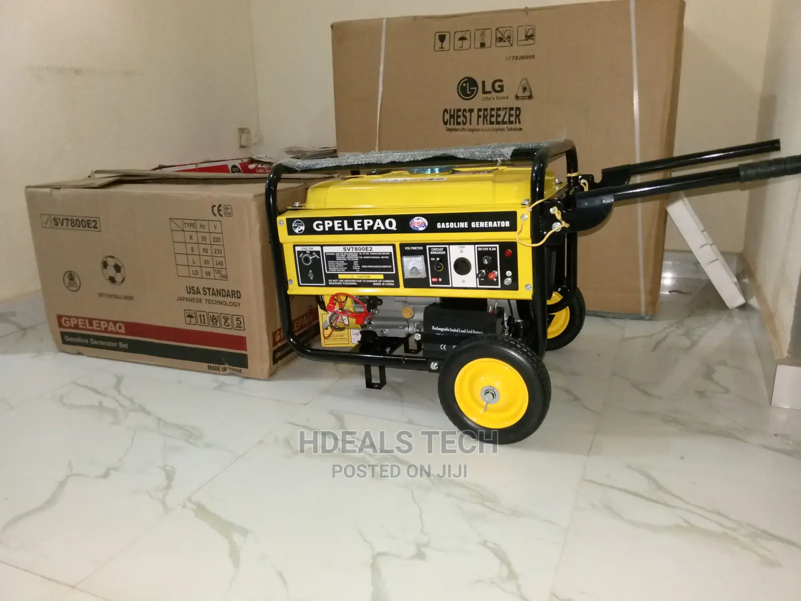 Brand New Gp-Elepaq 5.0KVA Key-Start Generator [SV7800E2].