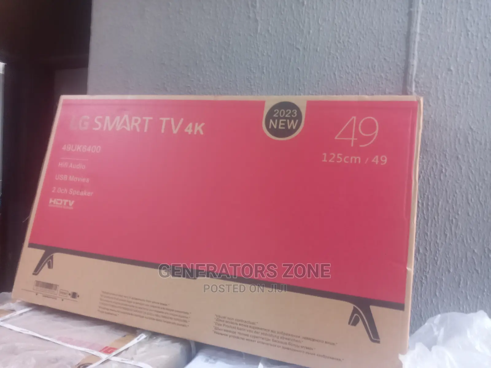 Uhd LED Smart Tv| LG 49''-49uk6400 (Brand New) (Usb,Hdmi)