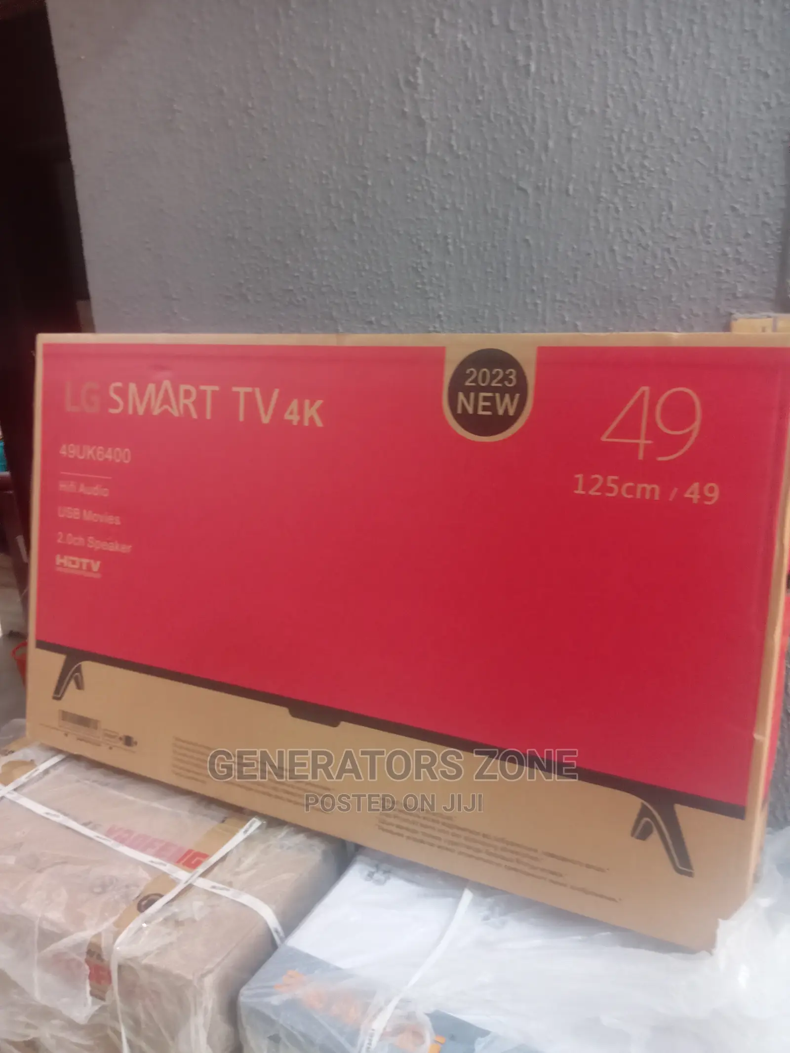 Uhd LED Smart Tv| LG 49''-49uk6400 (Brand New) (Usb,Hdmi)