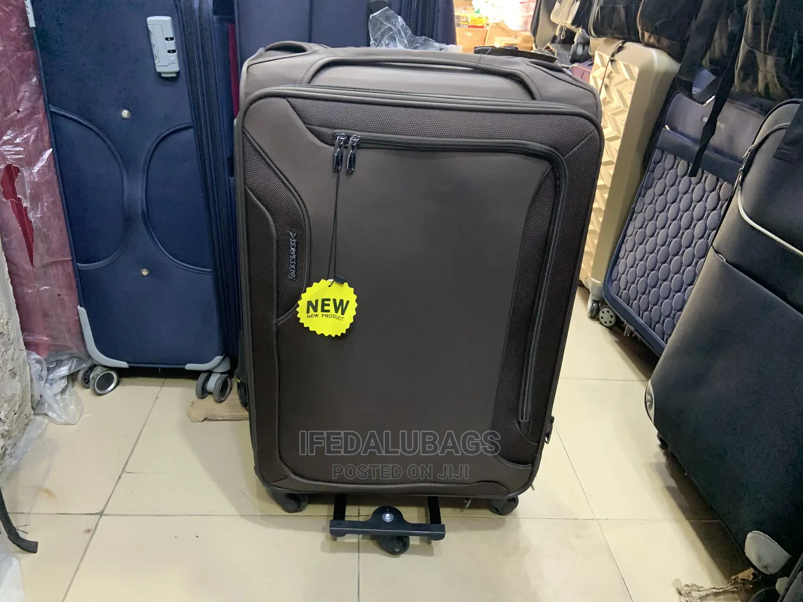 Medium Size Imported Quality Leaves King Traveling Luggage