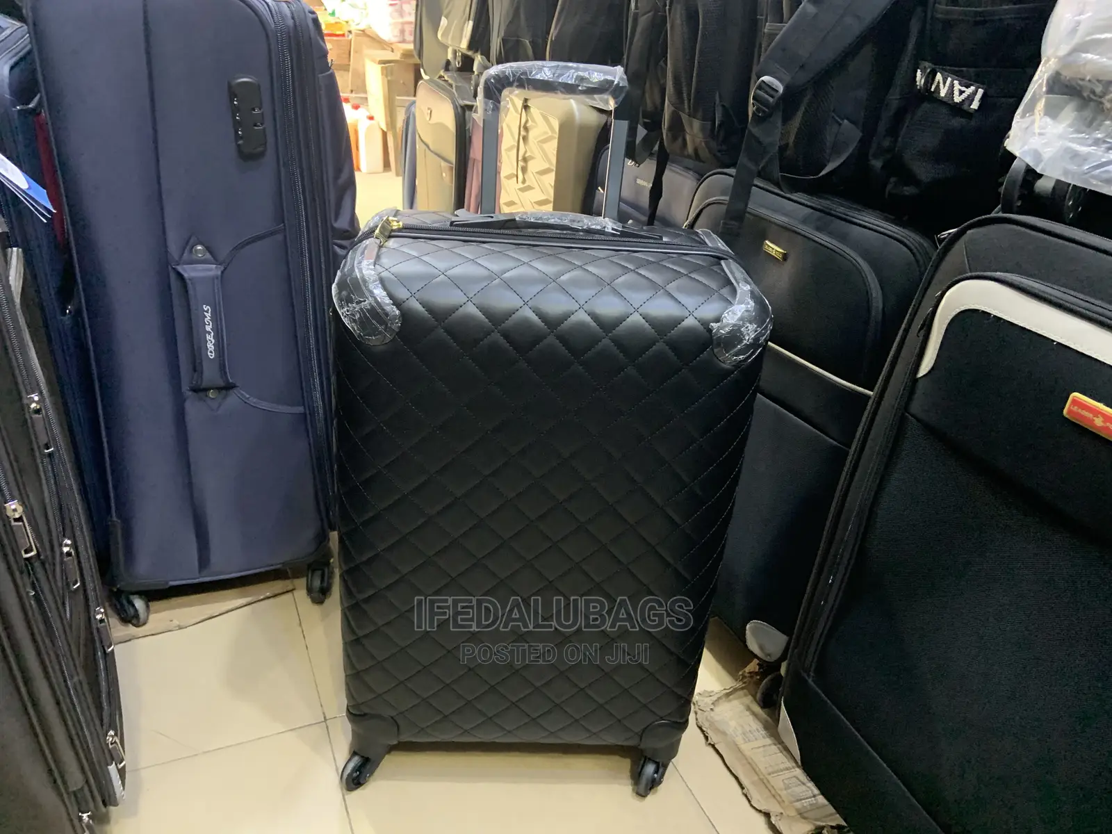 Medium Size Quality Imported Channel Inspired Traveling Box