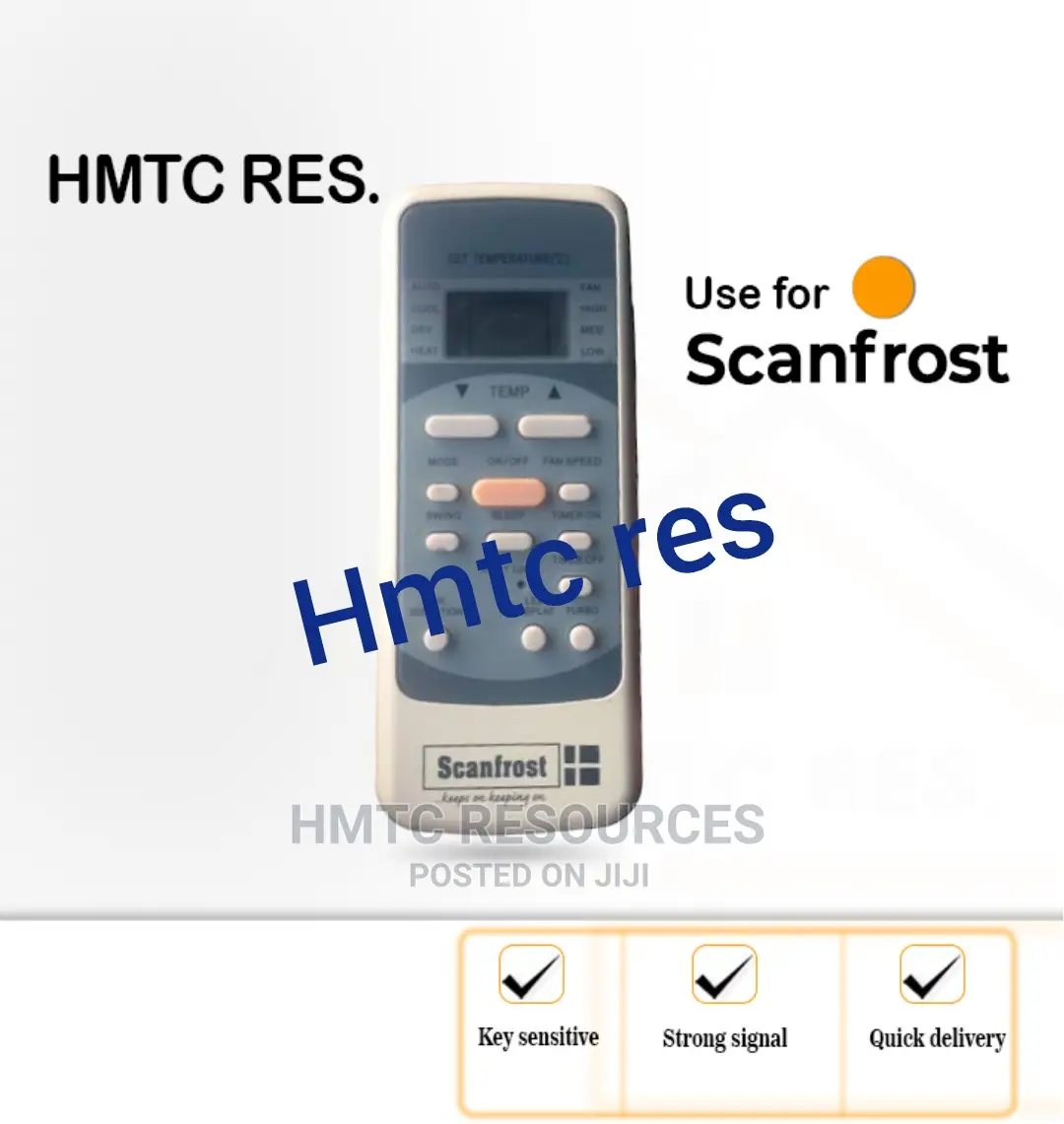 Scanfrost Air Conditioner Remote Control