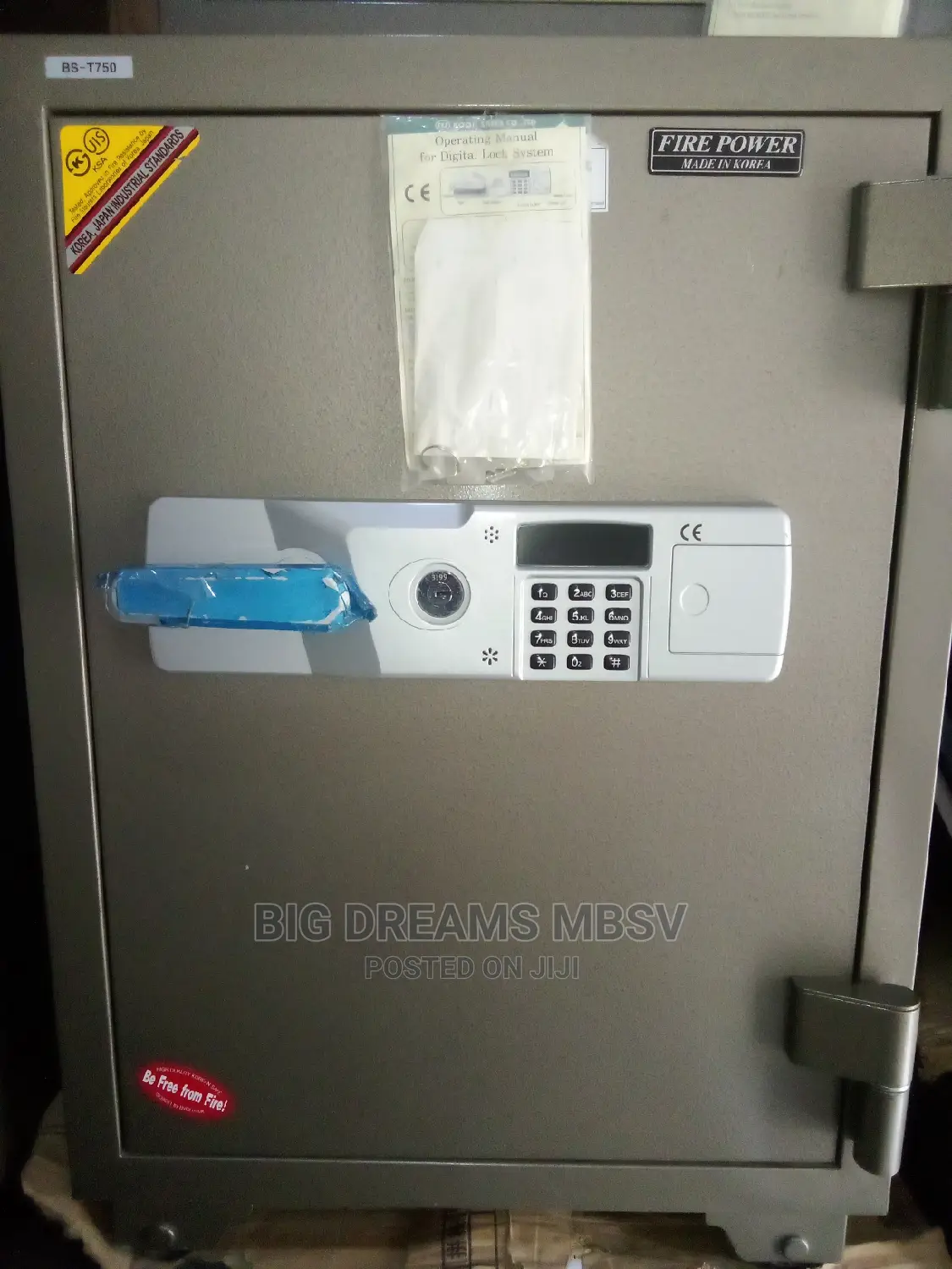 750.Boil Fireproof Safe (Digital)