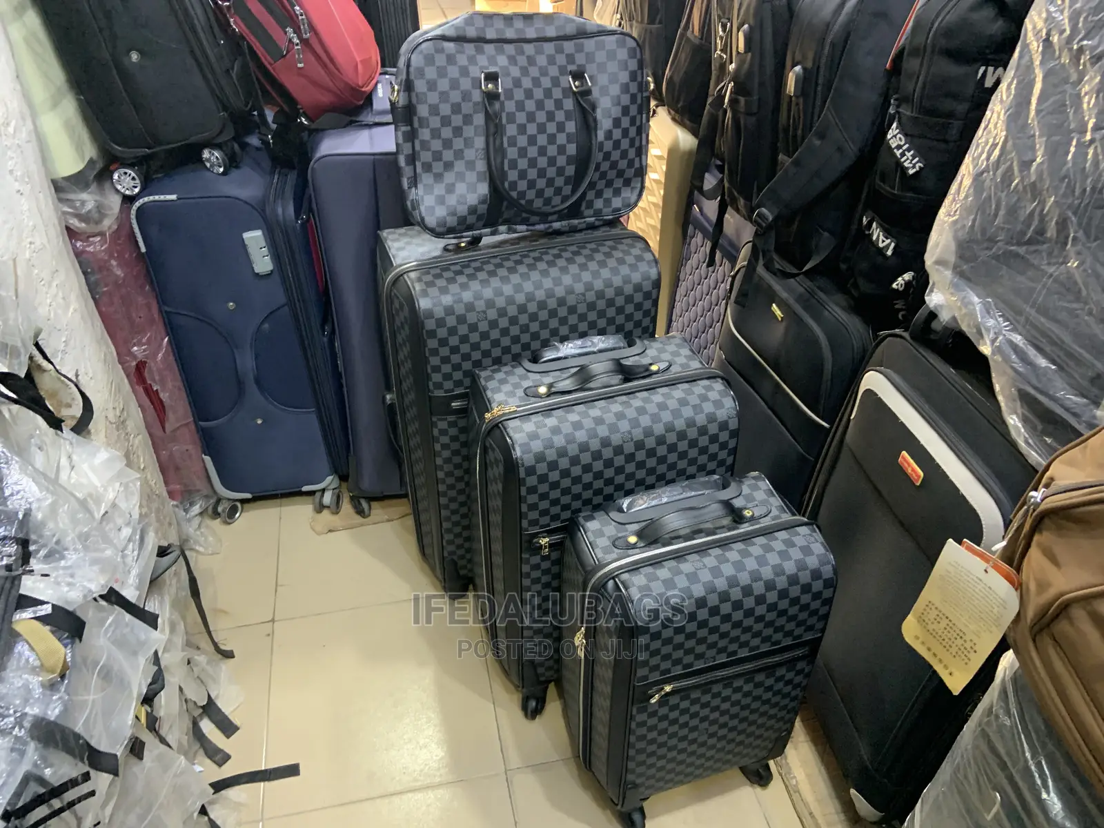 Set of Louis Vuitton Quality Imported Traveling Luggage