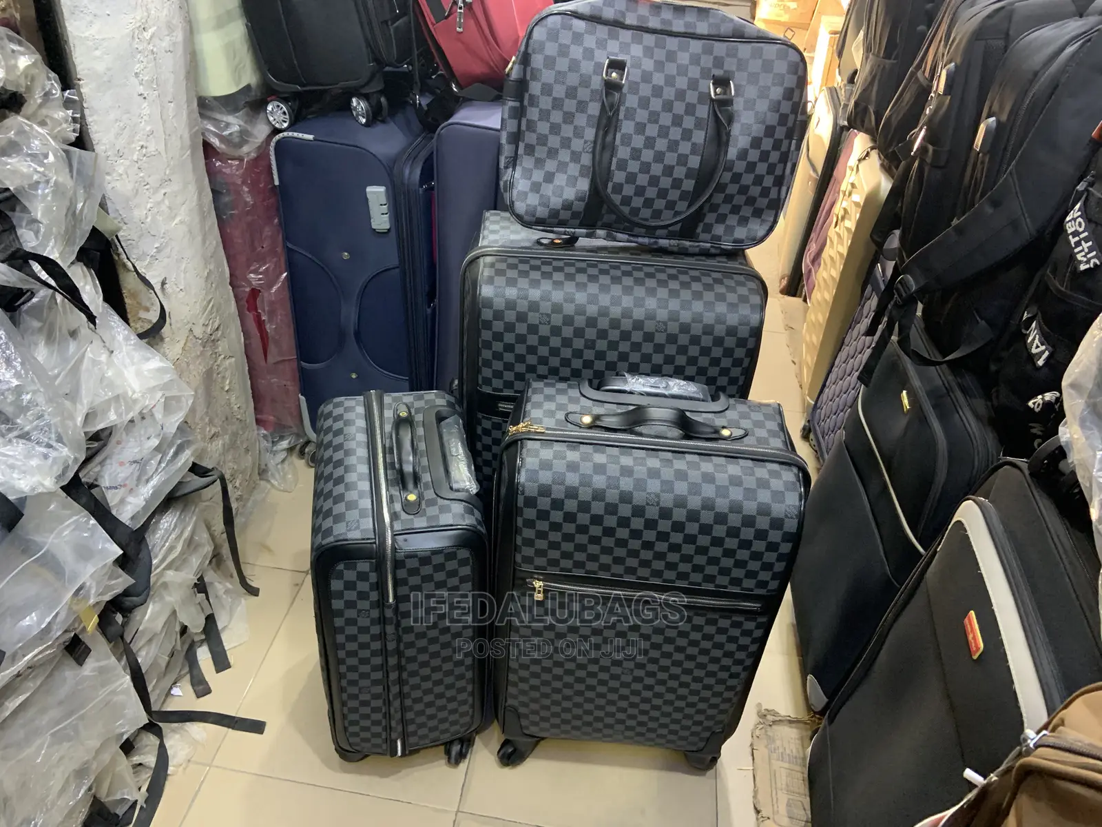 Set of Louis Vuitton Quality Imported Traveling Luggage