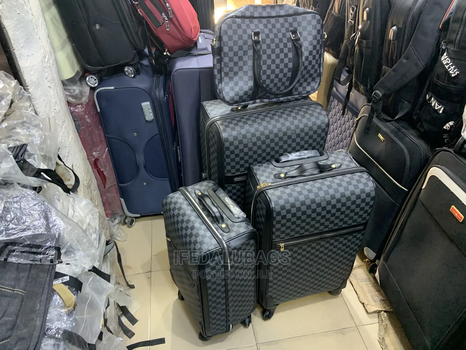 Set of Louis Vuitton Quality Imported Traveling Luggage
