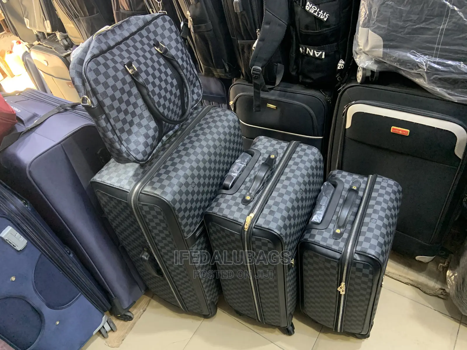 Set of Louis Vuitton Quality Imported Traveling Luggage