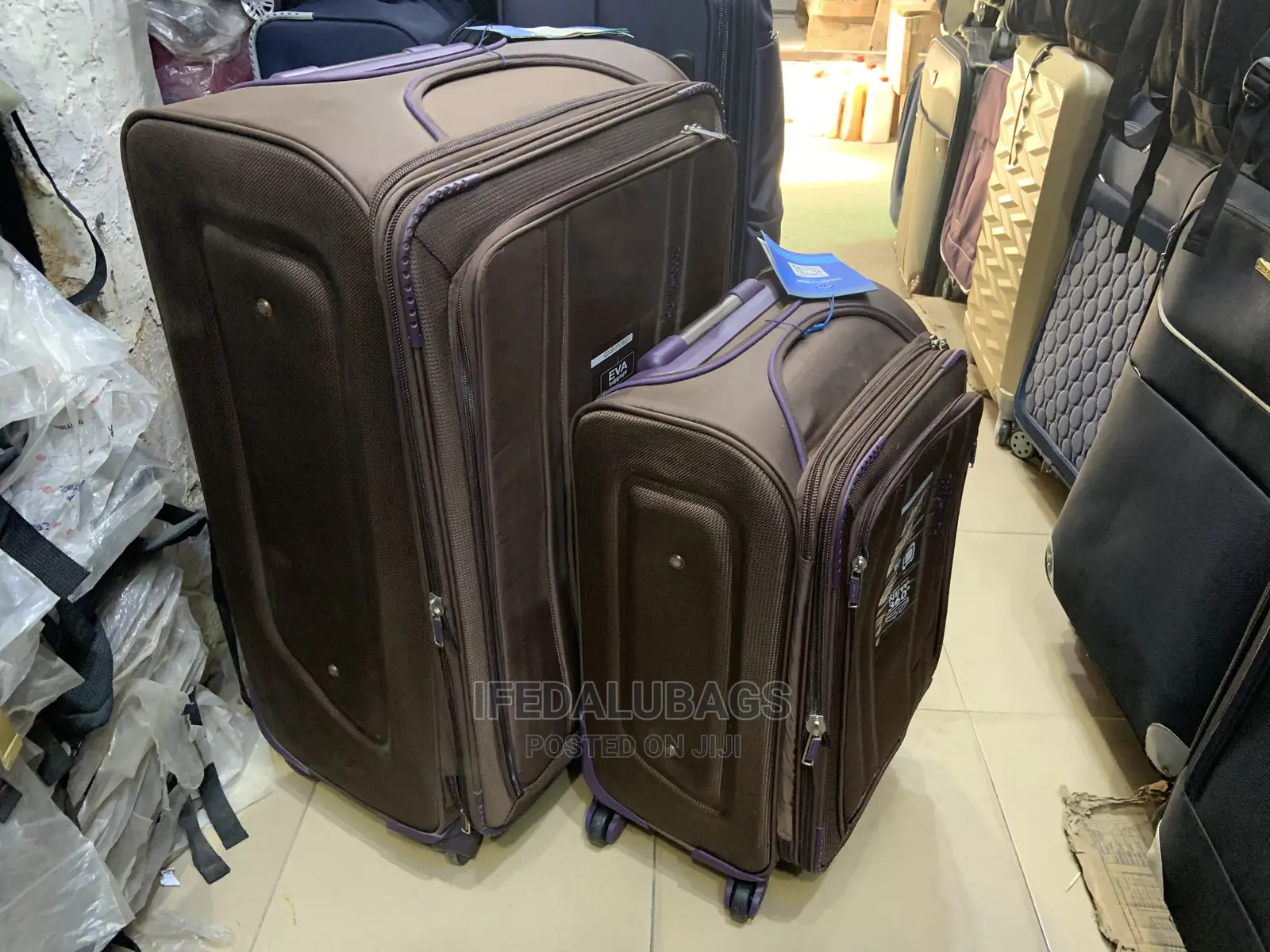 Set of 2 Quality Imported Traveling Luggage