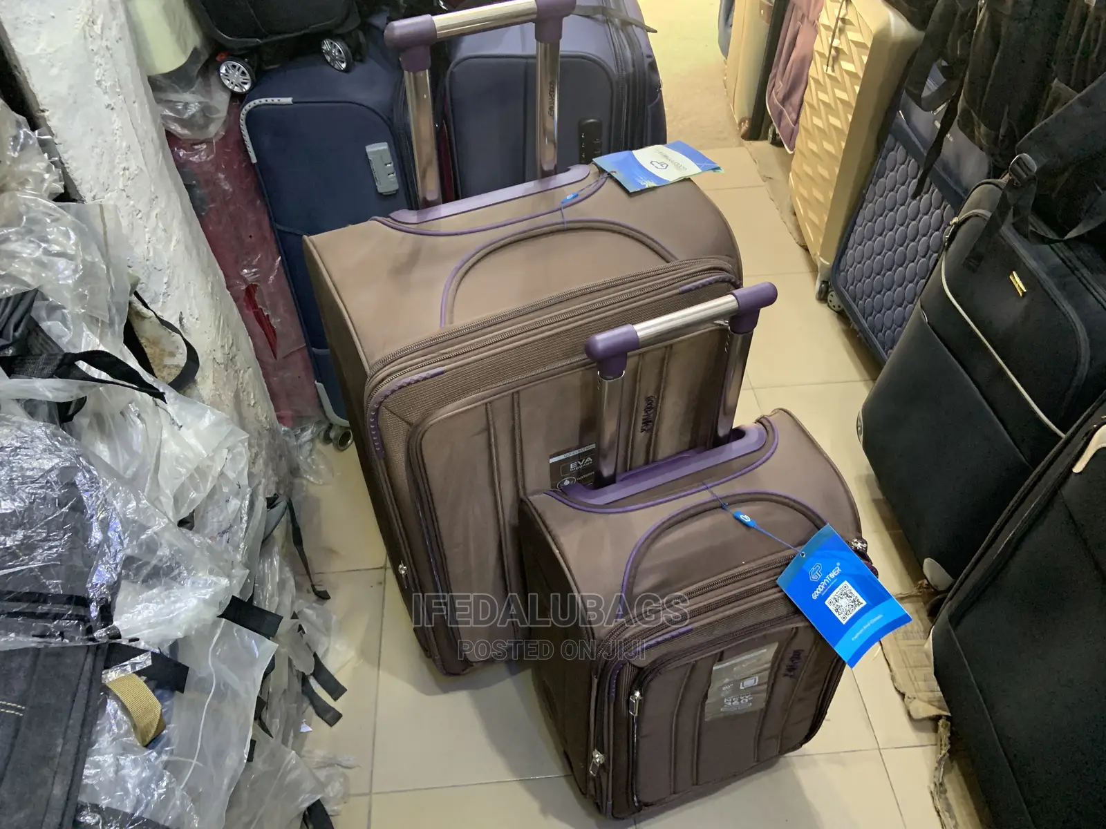 Set of 2 Quality Imported Traveling Luggage